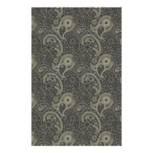 Dark Ornate Stationery