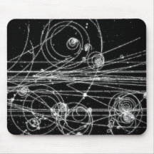 Dark particles mouse mats