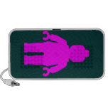 Dark Pink Minifig by Customize My Minifig speakers