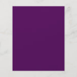 Dark Plum Purple Flyer