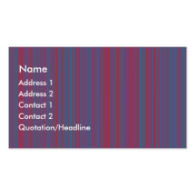 Dark Red and Blue Lines Business Card Template