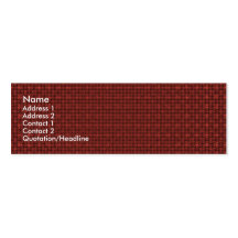 Dark Red Fabric Texture Business Cards