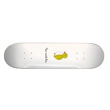 Dark yellow penguin skate decks