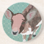 Darling Deer Green  Coaster coasters