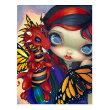 "Darling Dragonling III" Postcard