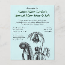 Darlingtonia californica, Carnivorous Plant Personalized Flyer
