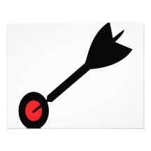 dart in bull´s eye icon announcements