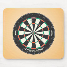 Dartboard & Darts: 3D Model: Mousepad