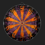 DARTboard shine - 1 orange Violet Grunge dartboards