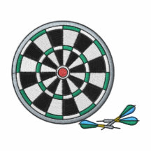 DARTS EMBROIDERED TRACK JACKET