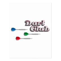 Darts Postkarte