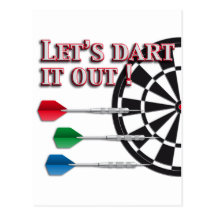 Darts Postkarten