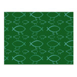 Darwin Fish Postcard