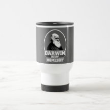 Darwin Is My Homeboy Coffee Mugs