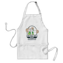 Darwin Is My Homeboy (Full Colour) Aprons