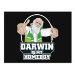 Darwin Is My Homeboy (Full Colour) Post Card