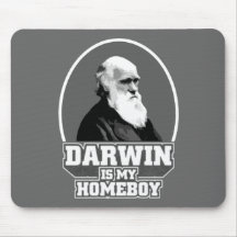Darwin Is My Homeboy Mousepad