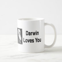 Darwin Loves You 2 Coffee Mugs
