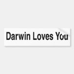 Darwin Loves You Bumper Stickers