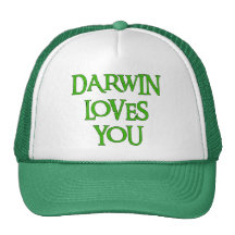 Darwin Loves You Hats