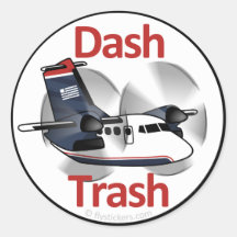 Dash Trash (USAir Express Livery) Sticker