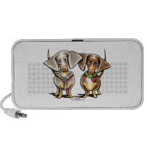 Dashing Dappled Dachshunds Speaker