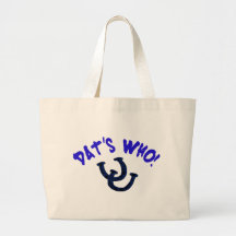 DAT'S WHO! BLUE BAG