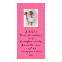 Daughter Card Photo Greeting Card