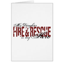 Daughter Hero - Fire & Rescue Cards