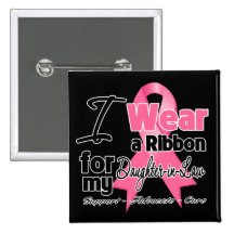 Daughter-in-Law - Breast Cancer Ribbon Pins