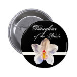 Daughter Of The Bride Wedding ID Bride buttons