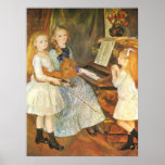 Daughters of Catulle Mendes; Renoir, Vintage Art Print