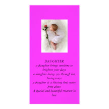 Daughters Photo Card Template