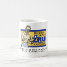 Dauphin County Zombie Response Unit mug & bludgeon