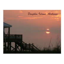 Dauphin Island, Alabama Postcard