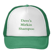 Dave's Mirkin Shampoo Hats