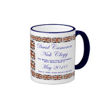 David Cameron ~ Nick Clegg ~ Coalition Coffee Mugs