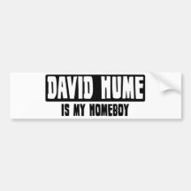 David Hume is my Homeboy Bumper Stickers