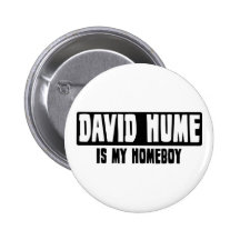 David Hume is my Homeboy Buttons