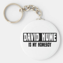 David Hume is my Homeboy Keychains