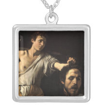 David with the Head of Goliath, Caravaggio Custom Necklace