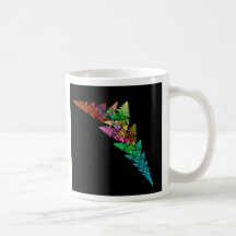 Day-Glo Forest Mug