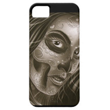 day of dead girl iPhone 5 covers