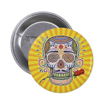 Day of the Casanova Buttons