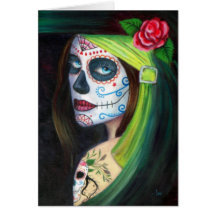 Day of the Dead by Lori Karels Greeting Cards