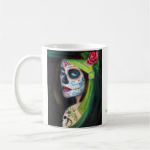 Day of the  Dead by Lori Karels Mugs