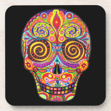Day of the Dead Coasters - Set of 6