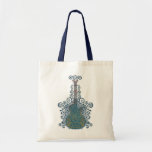 Day of the Dead Guitar Tote Bags