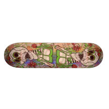 Day Of The Dead Hysteria Custom Skateboard