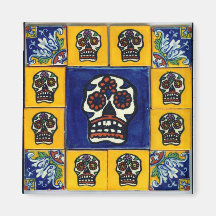 day of the dead magnet